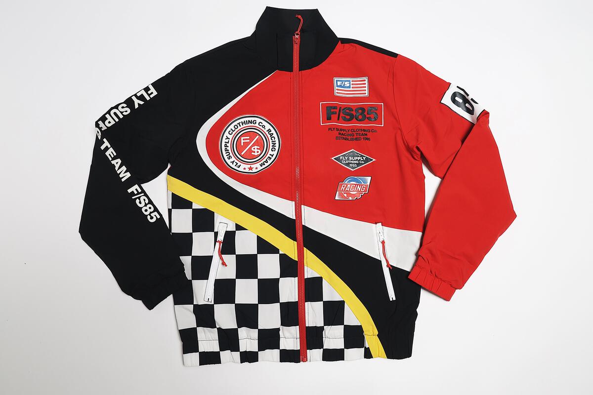 FS Racing Team Windbreaker Jacket (Black) - RTS Collaborative