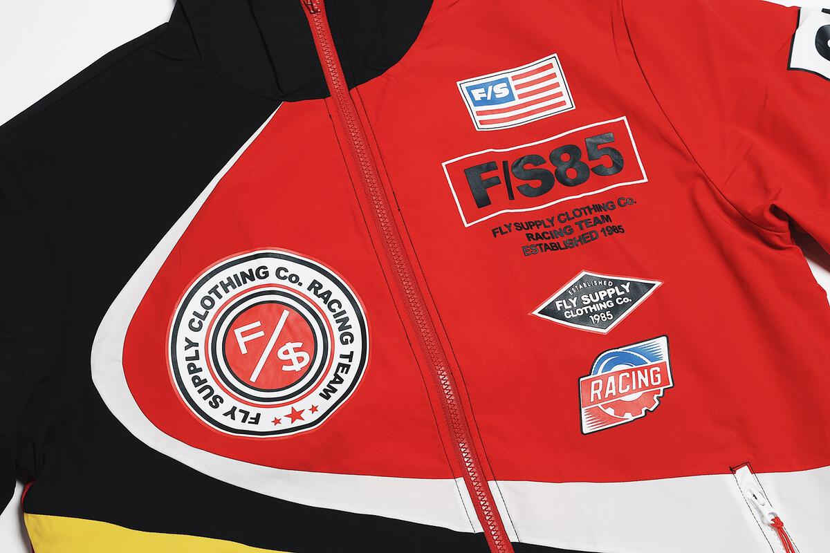 FS Racing Team Windbreaker Jacket (Black) - RTS Collaborative