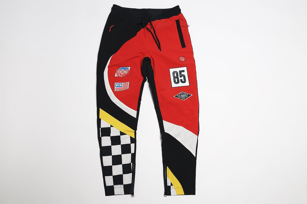 FS Racing Team Nylon Joggers (Black) - RTS Collaborative