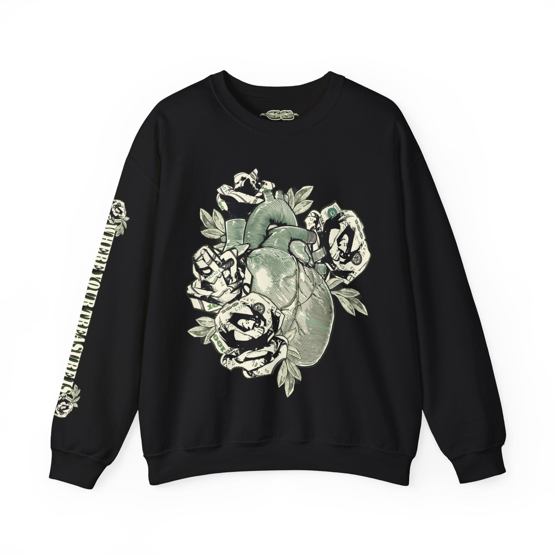 Treasures in Heaven Crew Sweatshirt - RTS Collaborative