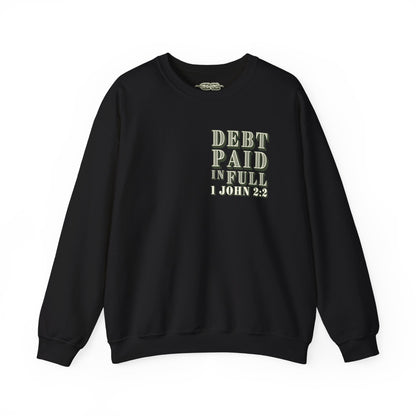 Debt Paid Crew Sweatshirt - RTS Collaborative