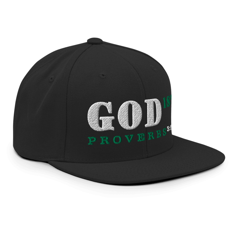 God 1st Snapback Hat - RTS Collaborative