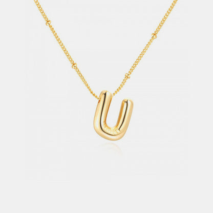 Initial Letter Pendant Necklace - RTS Collaborative