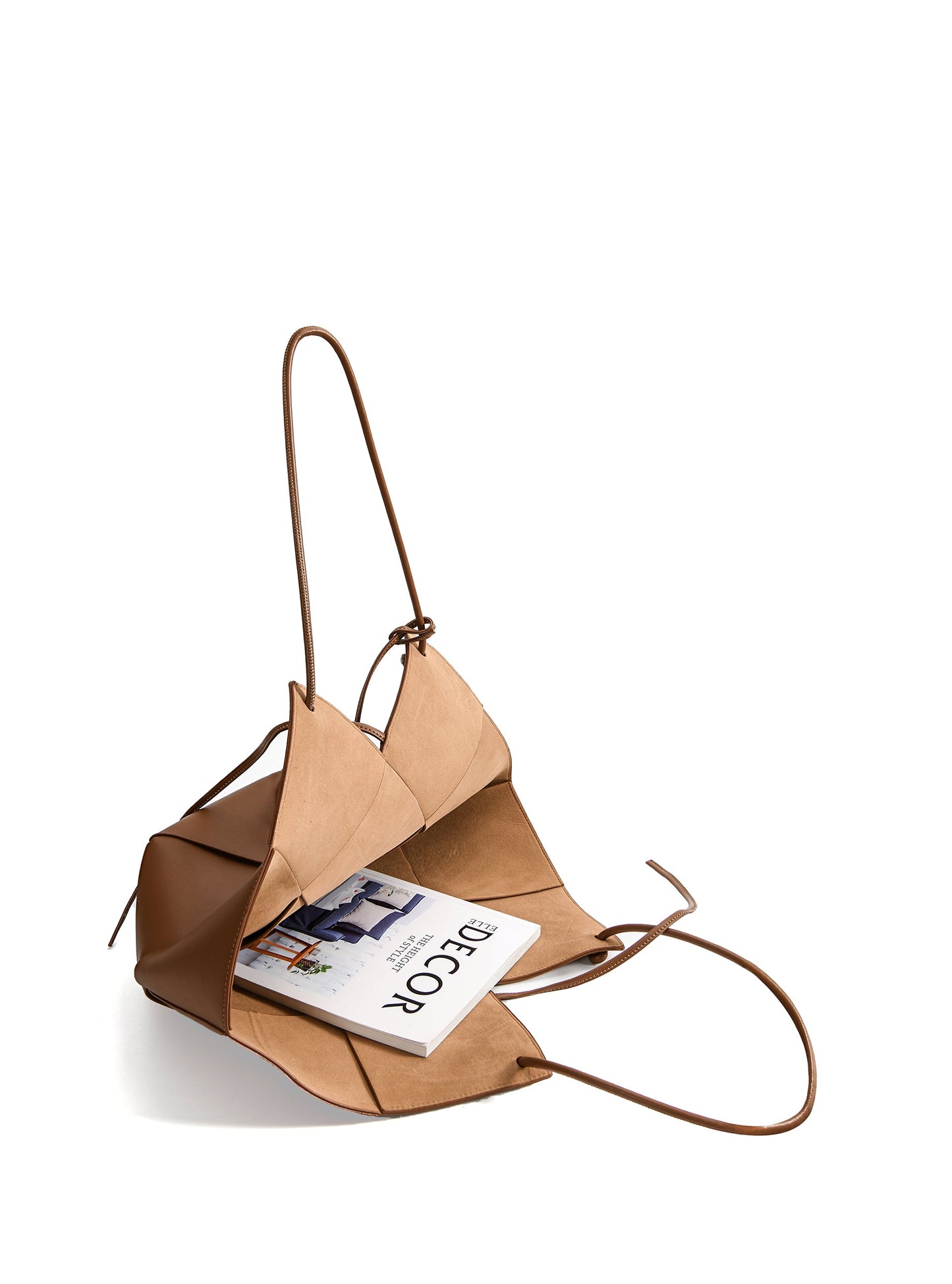 Taylor Contexture Leather Bag, Caramel - RTS Collaborative