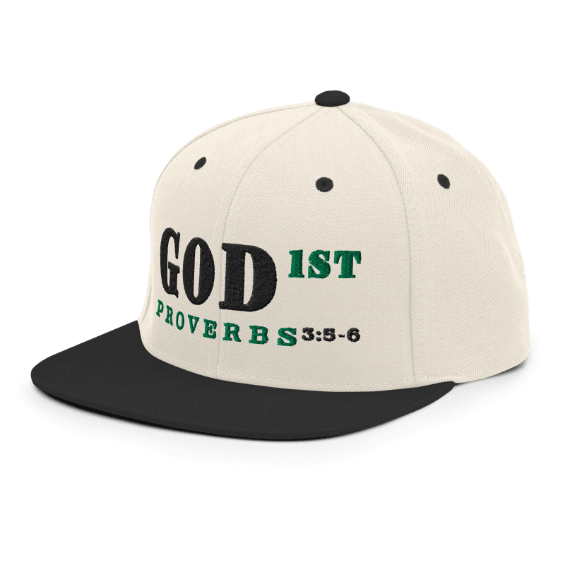 God 1st Snapback Hat - RTS Collaborative