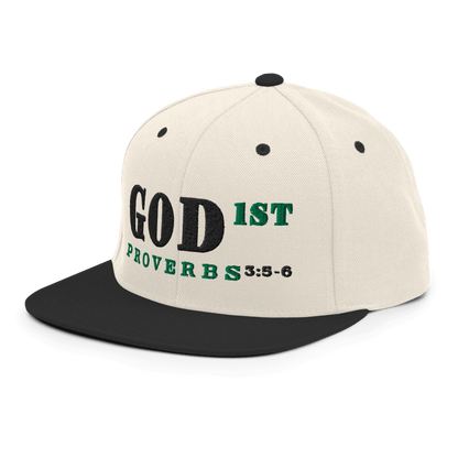 God 1st Snapback Hat - RTS Collaborative