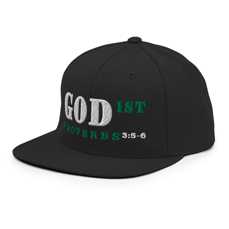 God 1st Snapback Hat - RTS Collaborative