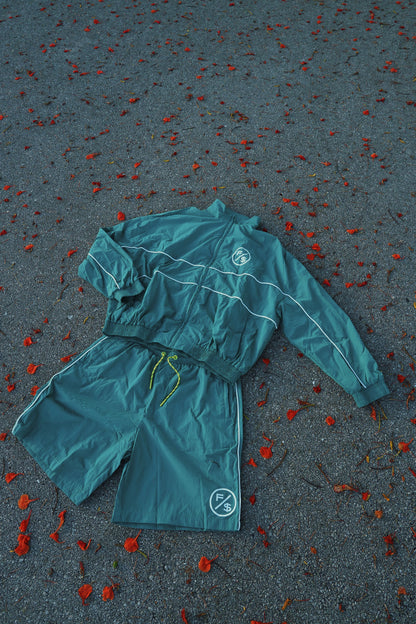 MOTION Nylon Jacket (Green) - RTS Collaborative