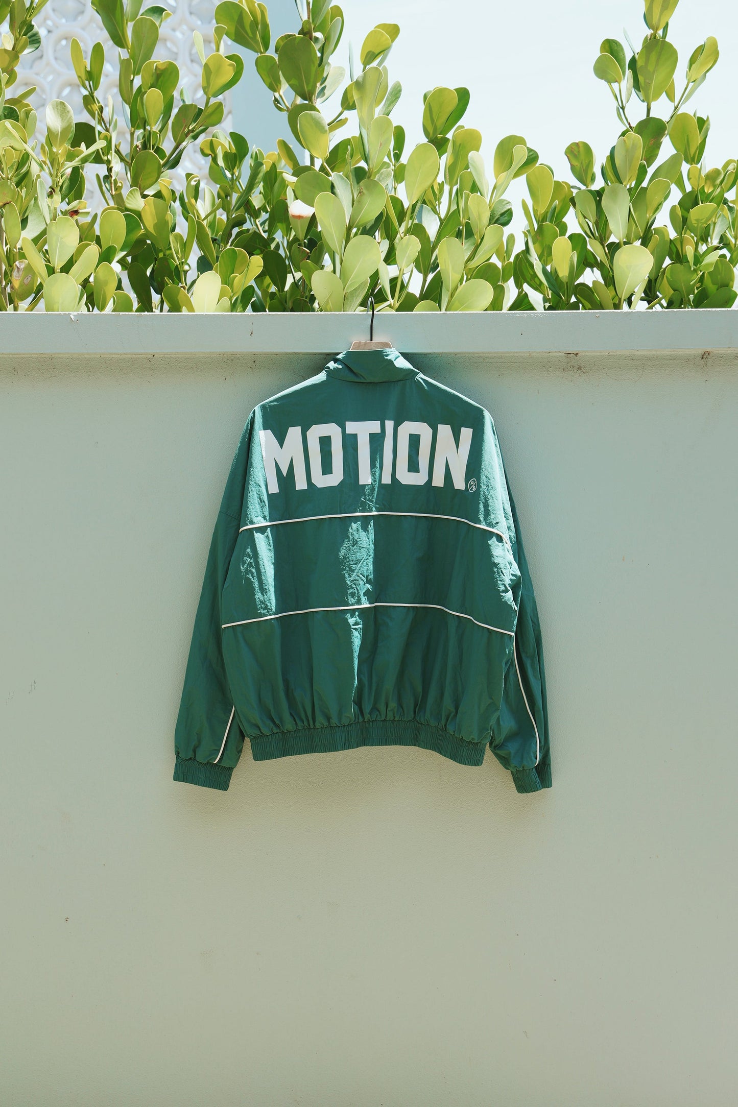 MOTION Nylon Jacket (Green) - RTS Collaborative