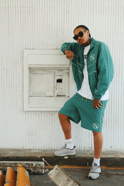 MOTION Nylon Jacket (Green) - RTS Collaborative