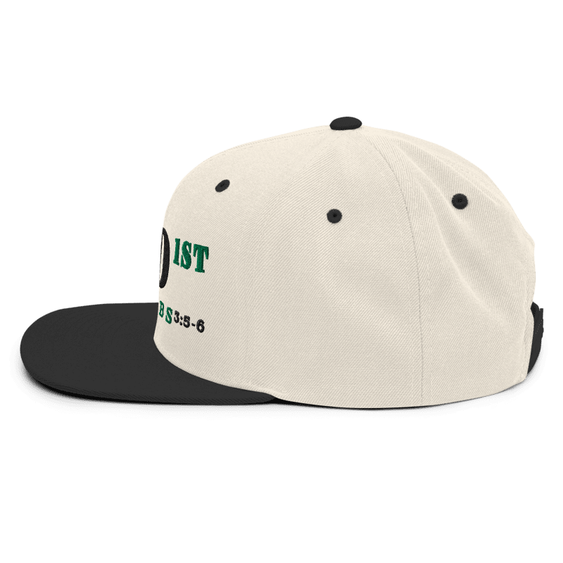 God 1st Snapback Hat - RTS Collaborative