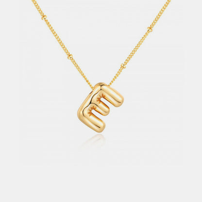 Initial Letter Pendant Necklace - RTS Collaborative