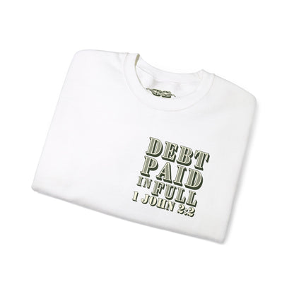 Debt Paid Crew Sweatshirt - RTS Collaborative