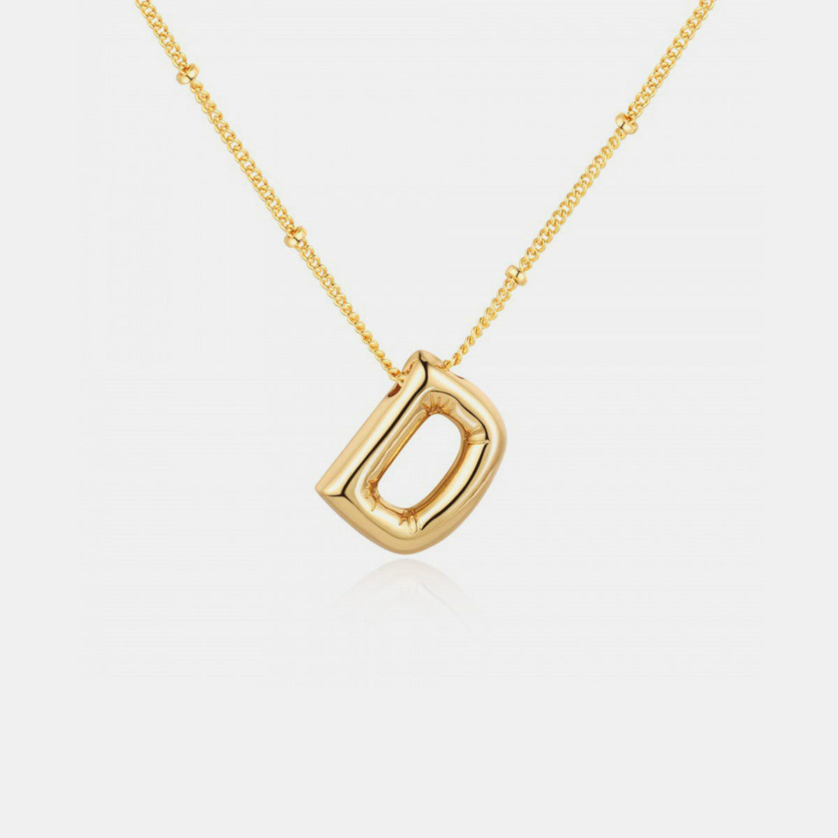 Initial Letter Pendant Necklace - RTS Collaborative