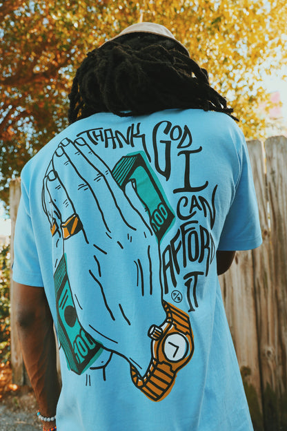 Afford It - Sky Blue (Premium Oversize) - RTS Collaborative