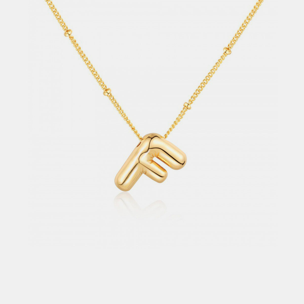 Initial Letter Pendant Necklace - RTS Collaborative