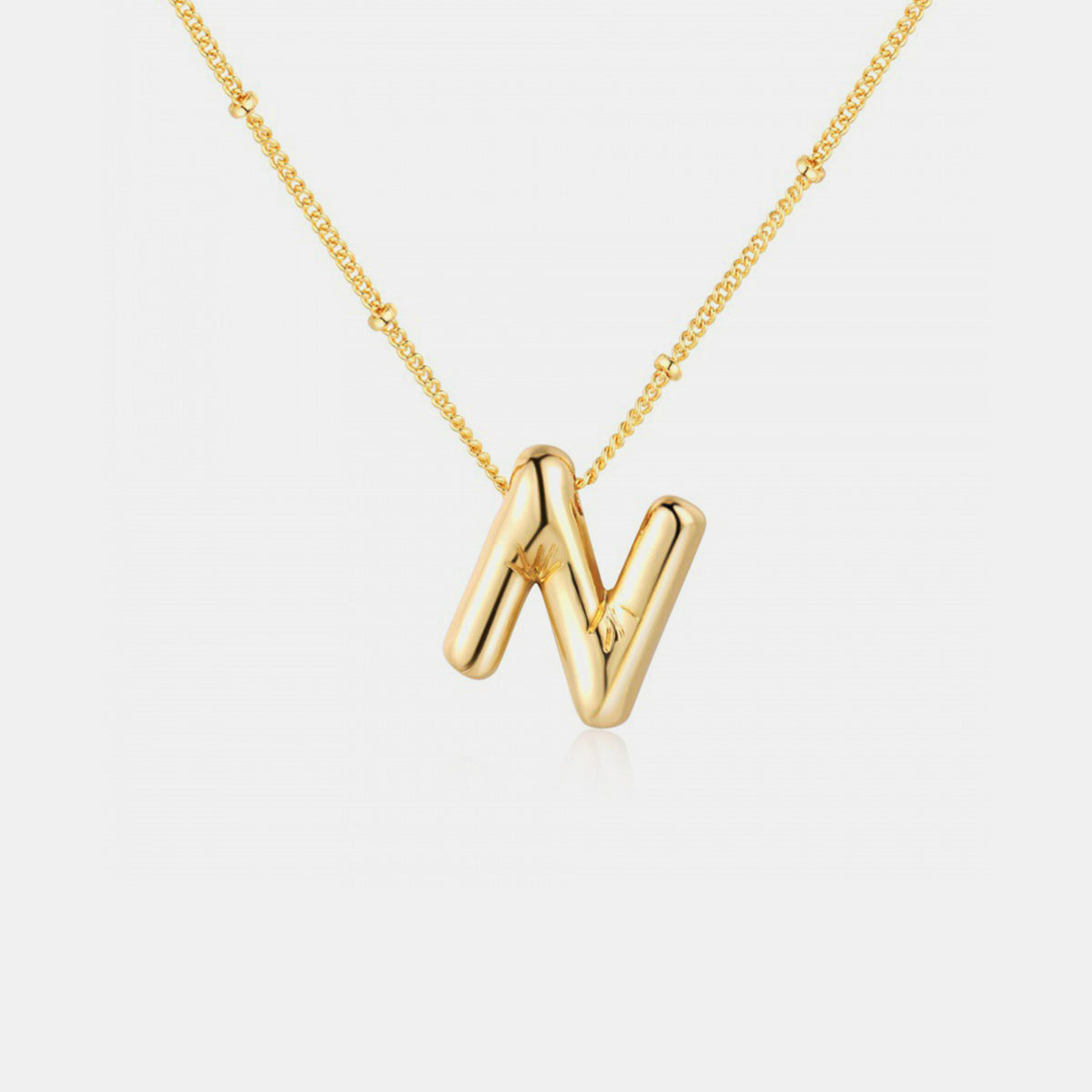 Initial Letter Pendant Necklace - RTS Collaborative