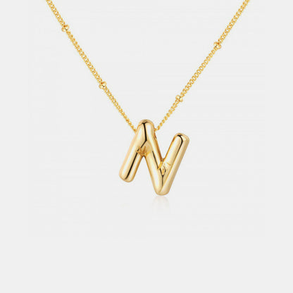 Initial Letter Pendant Necklace - RTS Collaborative