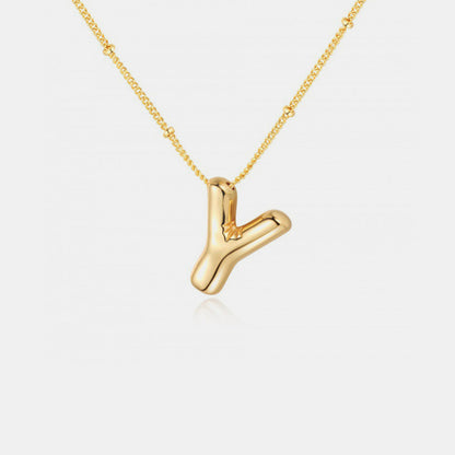 Initial Letter Pendant Necklace - RTS Collaborative