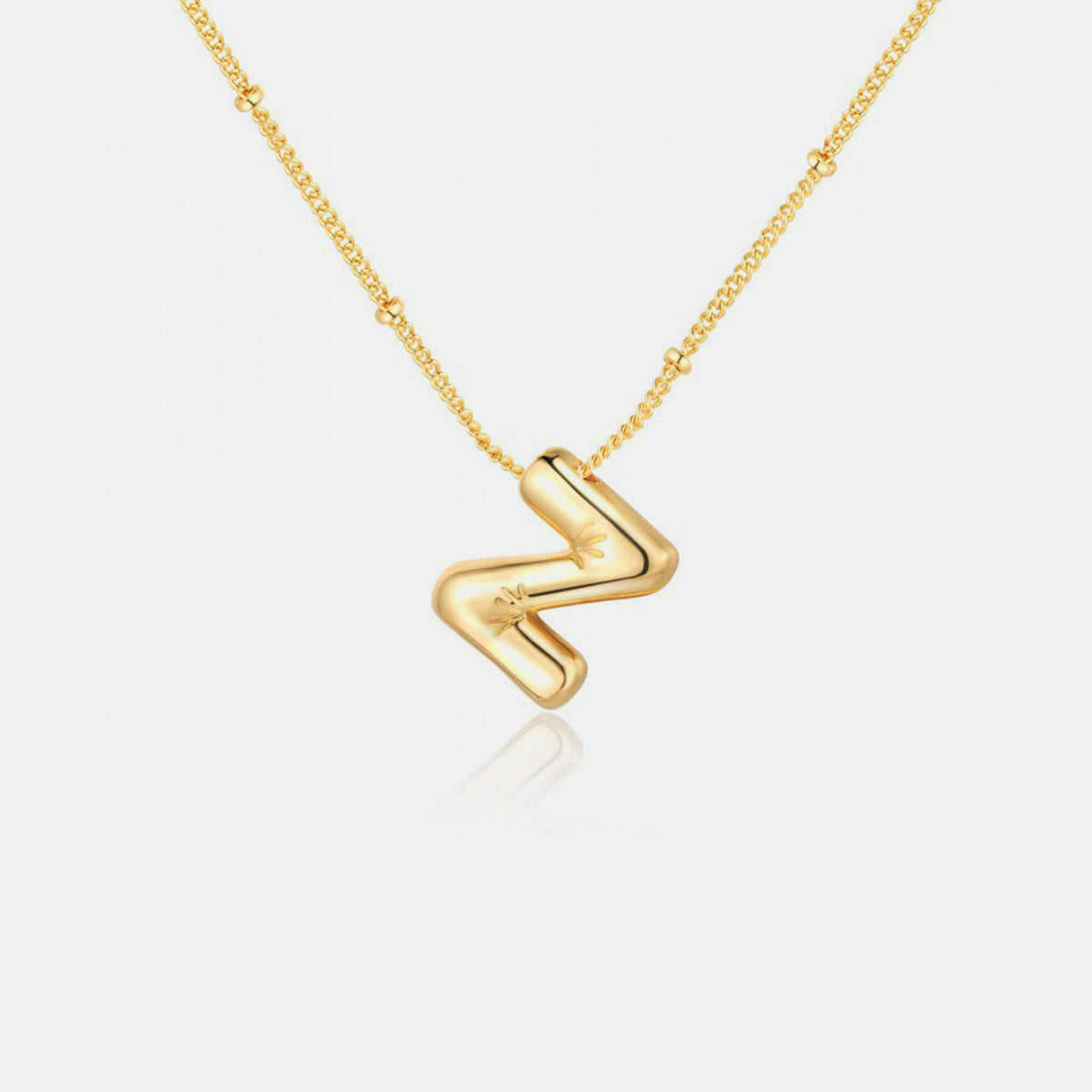 Initial Letter Pendant Necklace - RTS Collaborative