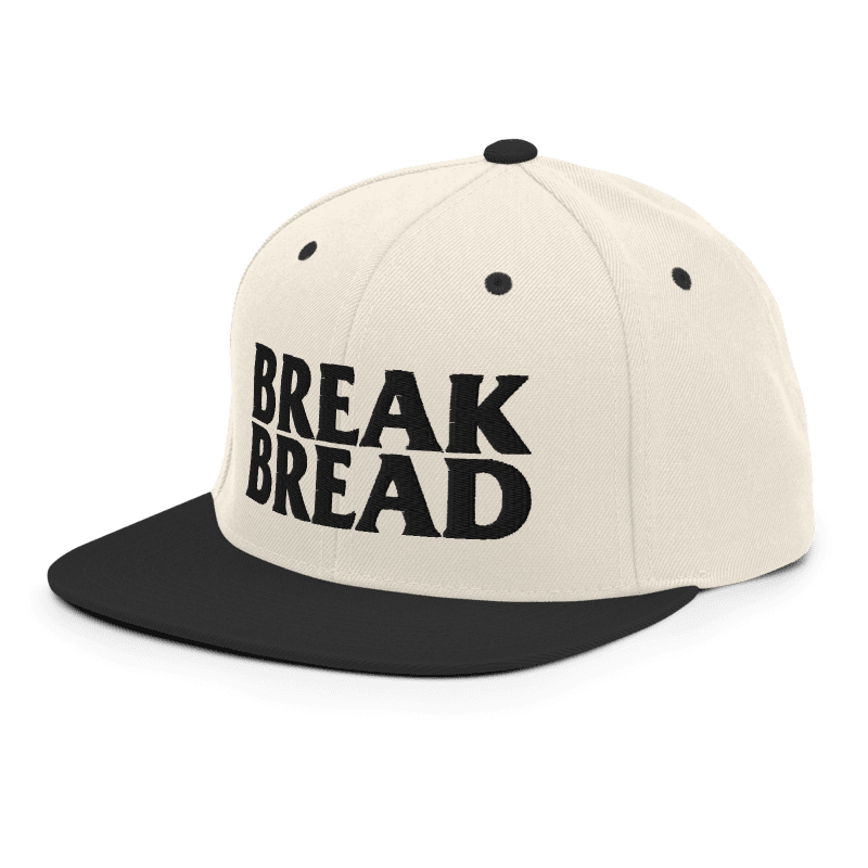 Break Bread Snapback Hat - RTS Collaborative