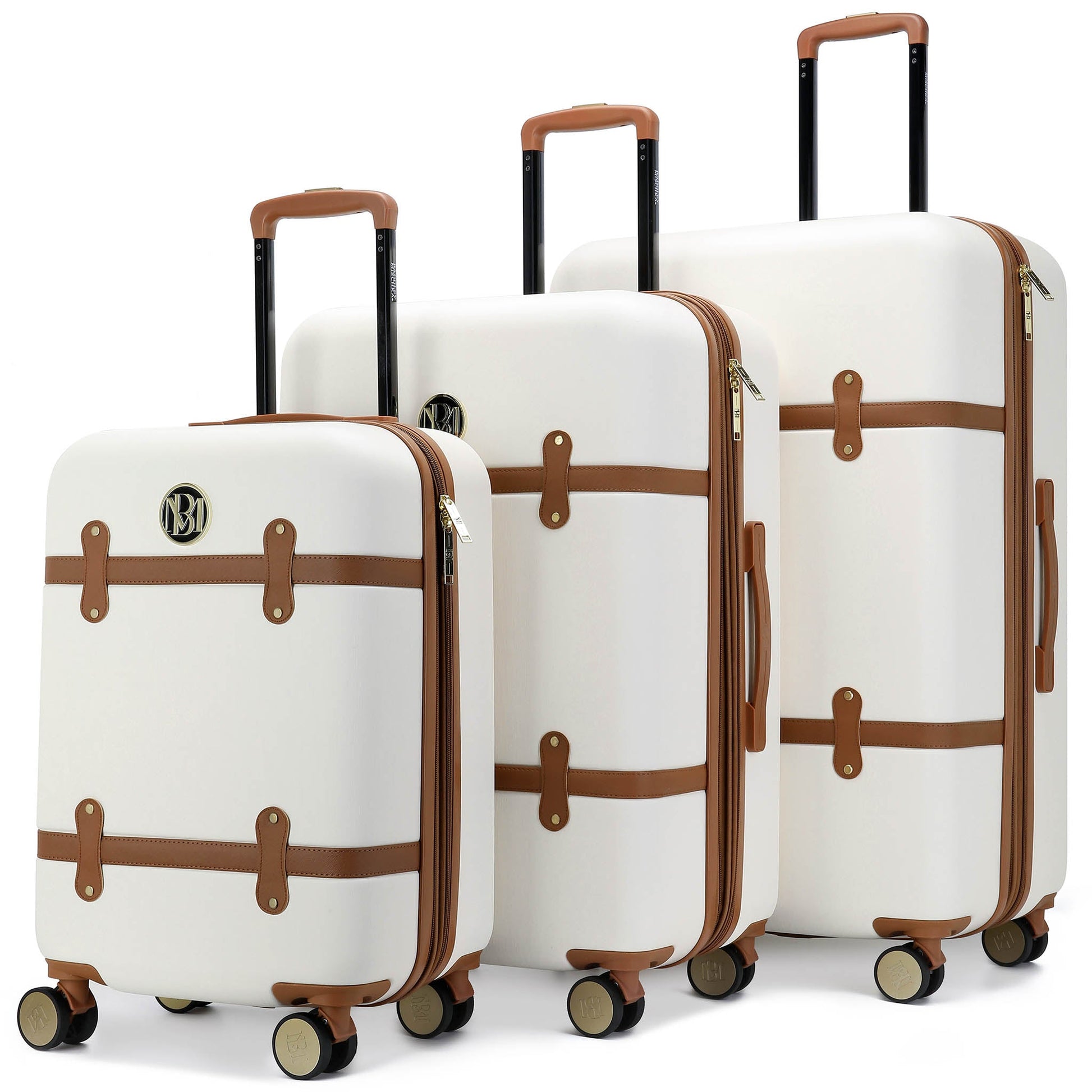 Grace 3 Piece Expandable Retro Luggage Set - RTS Collaborative