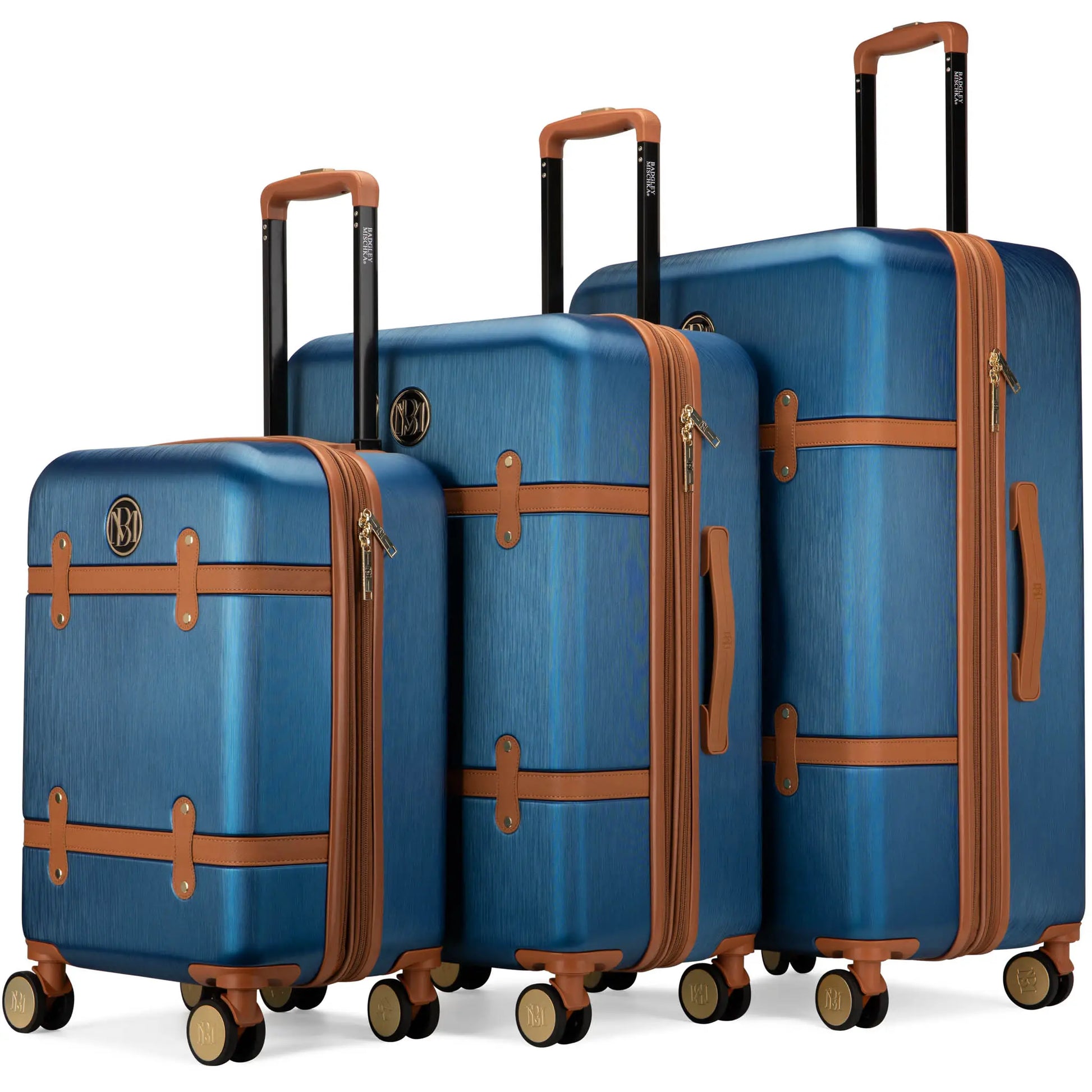 Grace 3 Piece Expandable Retro Luggage Set - RTS Collaborative