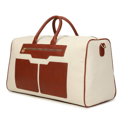 Juliet Canvas Weekender Duffle Bag - RTS Collaborative