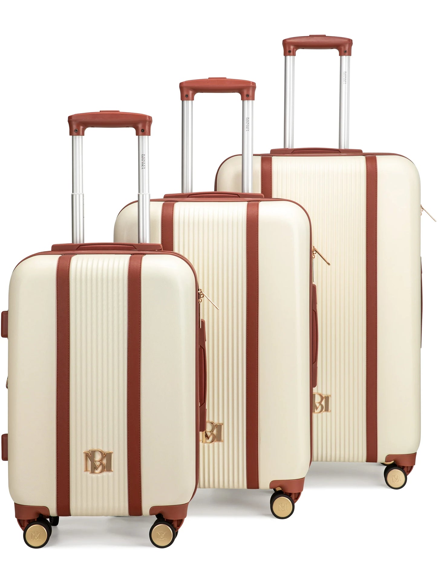 Mia 3 Piece Expandable Retro Luggage Set - RTS Collaborative