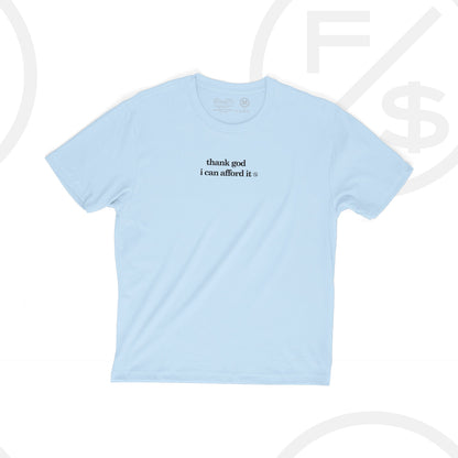 Afford It - Sky Blue (Premium Oversize) - RTS Collaborative