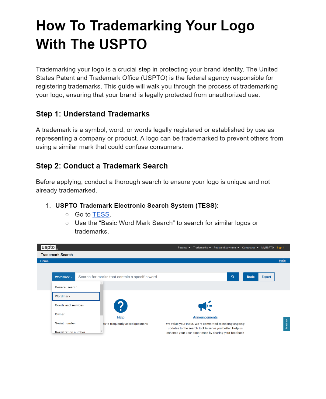 How to Trademark Your Logo with the USPTO: A Detailed Guide - RTS Collaborative