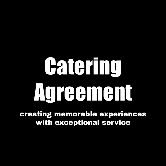 Catering Agreement