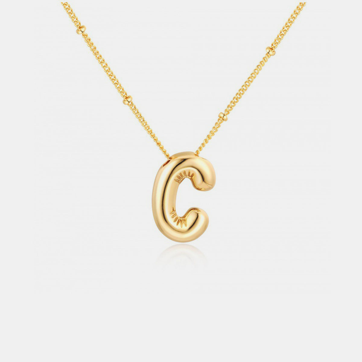 Initial Letter Pendant Necklace - RTS Collaborative