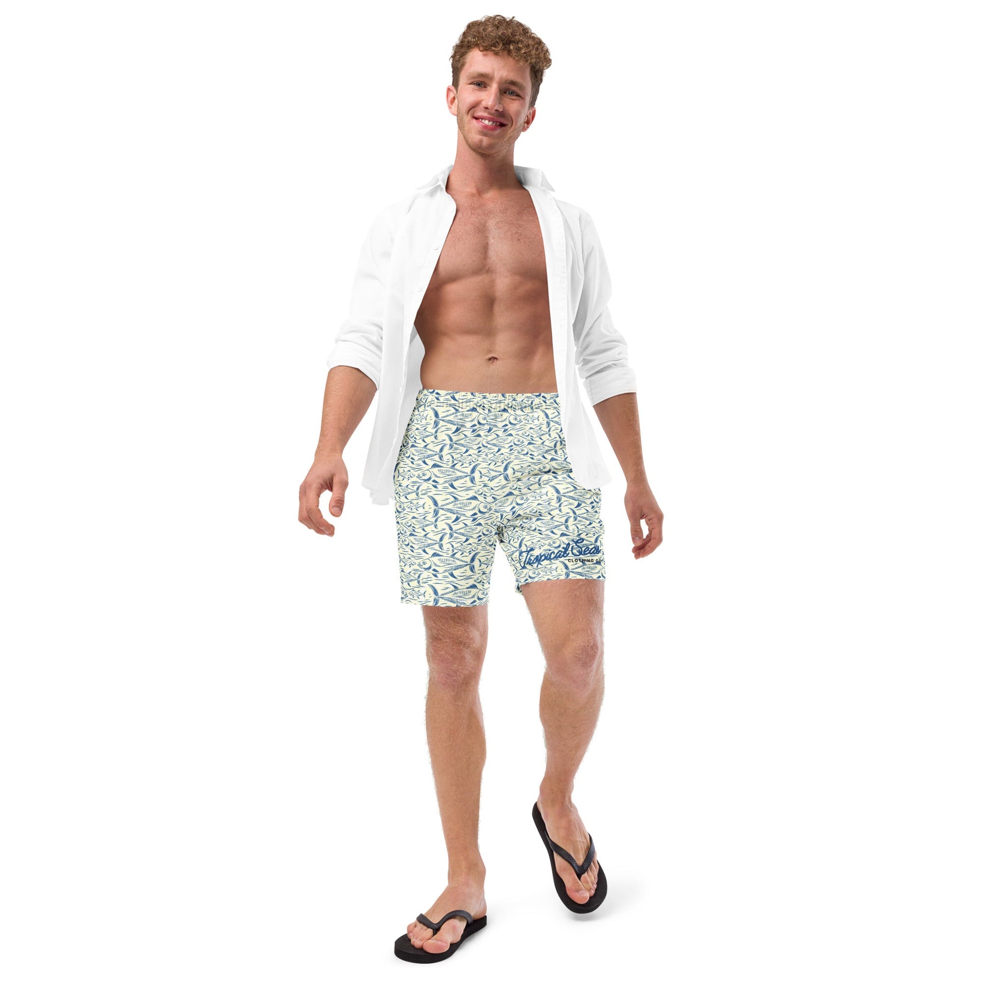 Men's Bonita swim trunks - RTS Collaborative