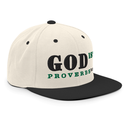 God 1st Snapback Hat - RTS Collaborative