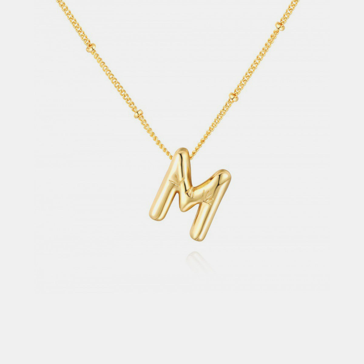 Initial Letter Pendant Necklace - RTS Collaborative