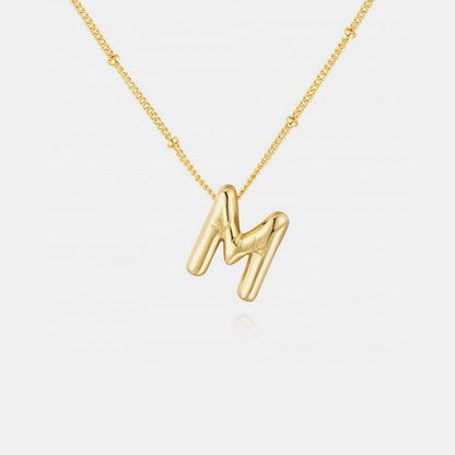 Initial Letter Pendant Necklace - RTS Collaborative