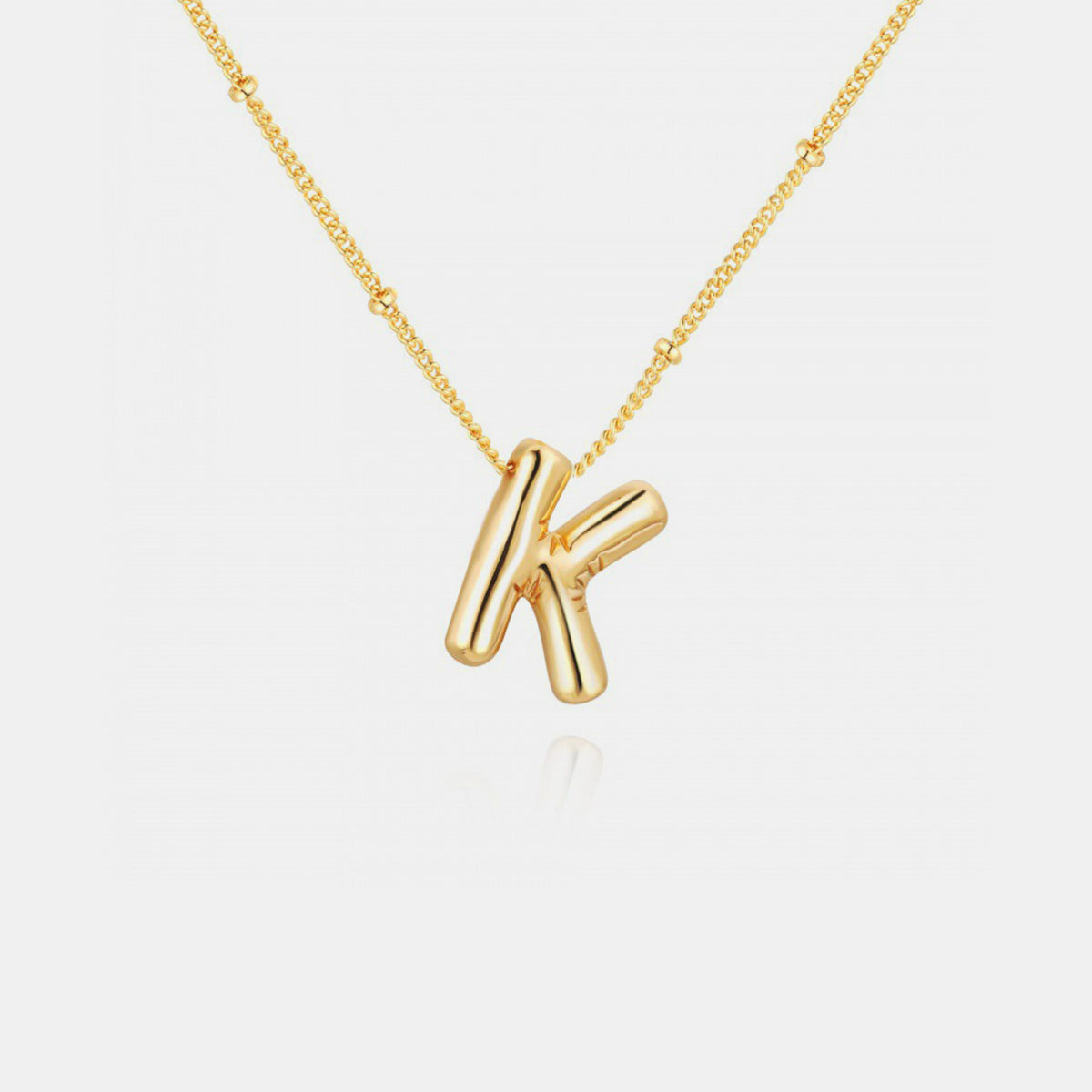 Initial Letter Pendant Necklace - RTS Collaborative