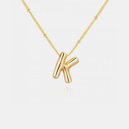 Initial Letter Pendant Necklace - RTS Collaborative