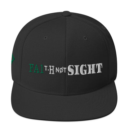 Faith Not Sight Snapback Hat - RTS Collaborative