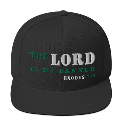 The Lord Is My Banner Snapback Hat - RTS Collaborative