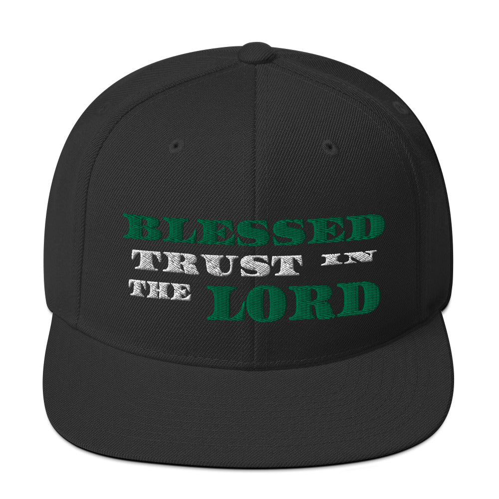 Blessed Trust In The Lord Snapback Hat - RTS Collaborative