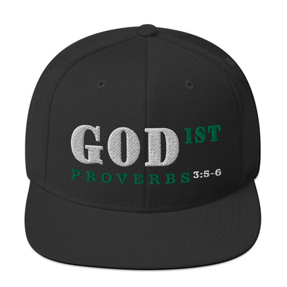 God 1st Snapback Hat - RTS Collaborative