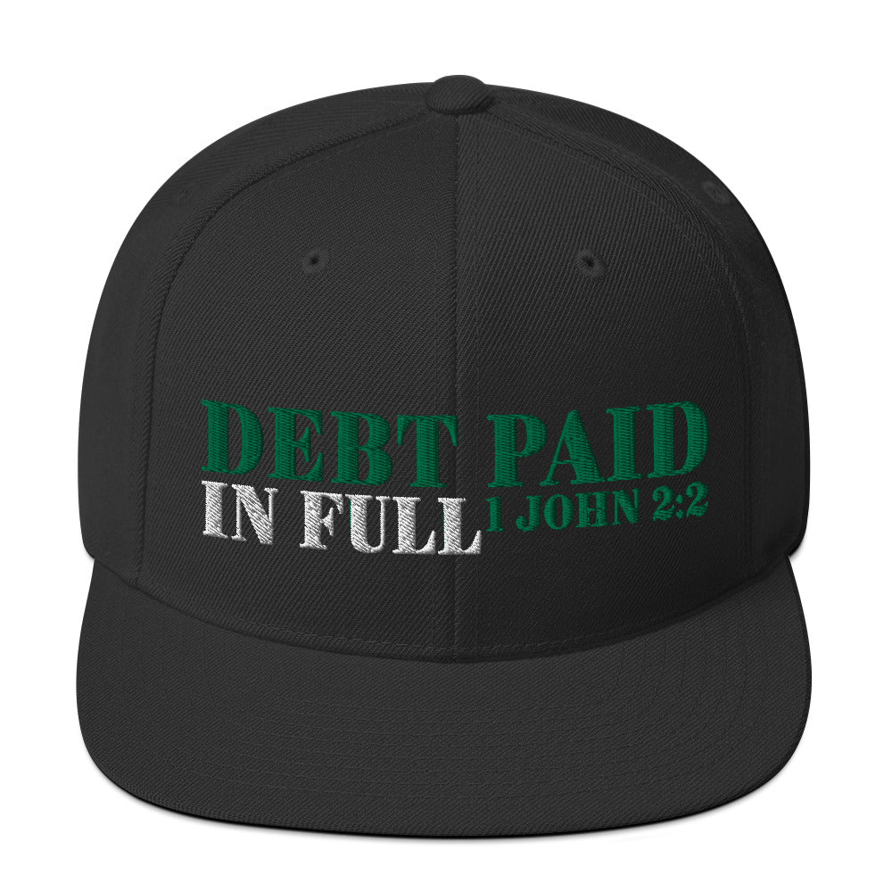 Debt Paid In Full Snapback Hat - RTS Collaborative