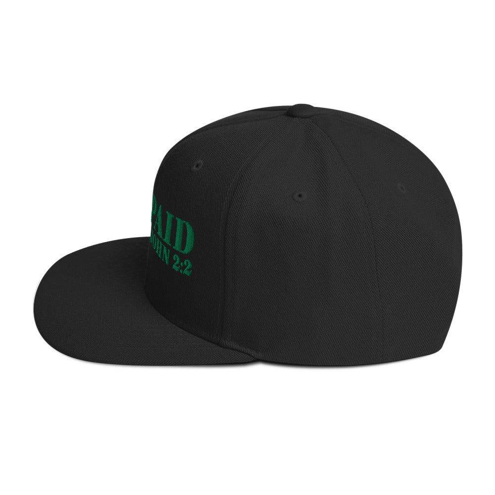 Debt Paid In Full Snapback Hat - RTS Collaborative