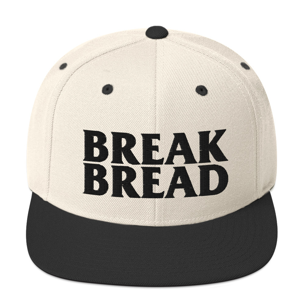 Break Bread Snapback Hat - RTS Collaborative