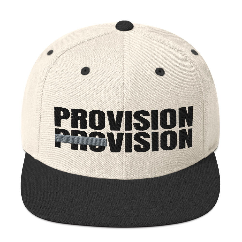 Provision Vision Snapback Hat - RTS Collaborative