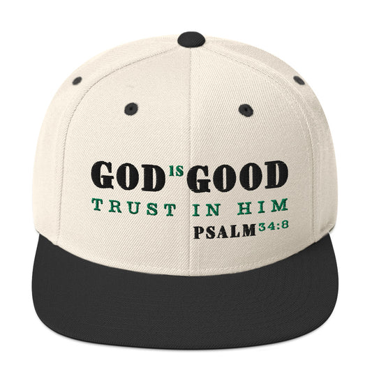 God Is Good Snapback Hat - RTS Collaborative