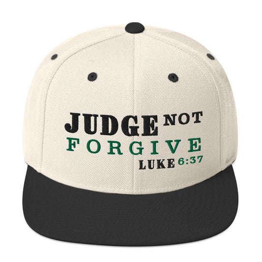 Judge Not Forgive Snapback Hat - RTS Collaborative