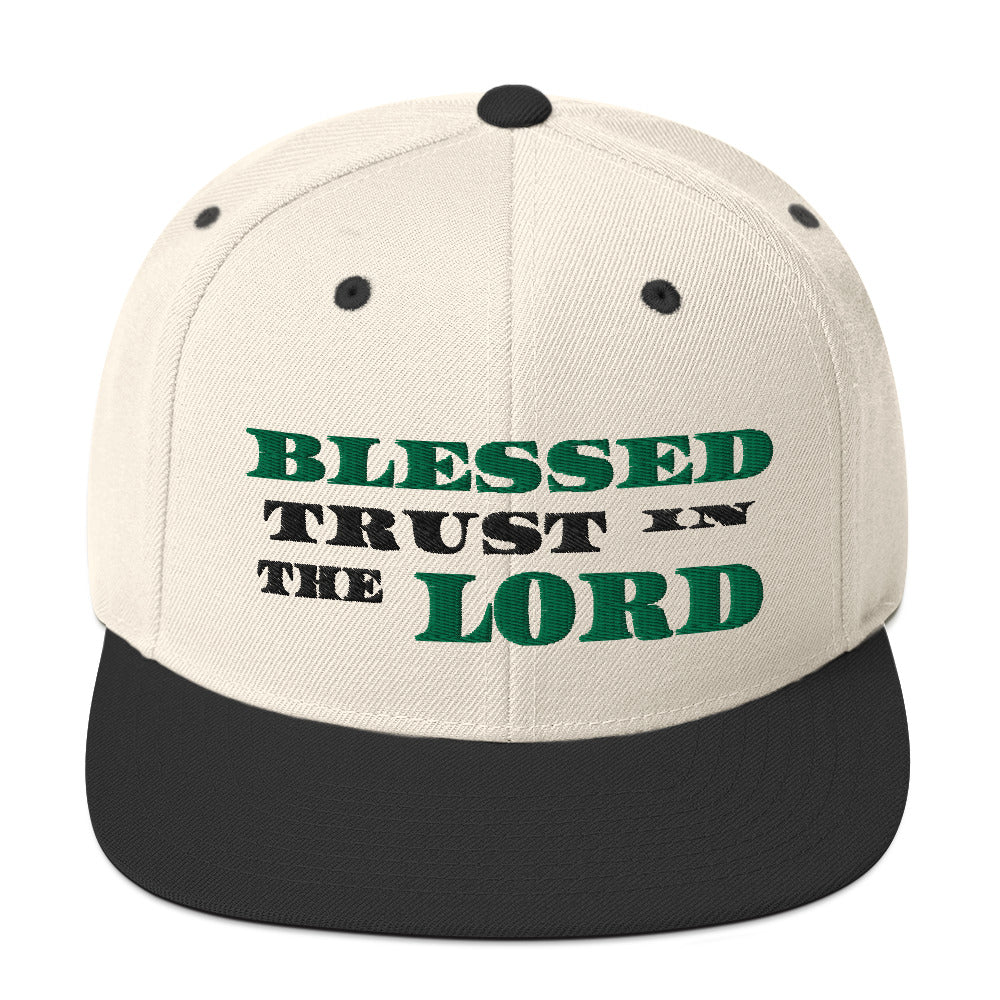 Blessed Trust In The Lord Snapback Hat - RTS Collaborative